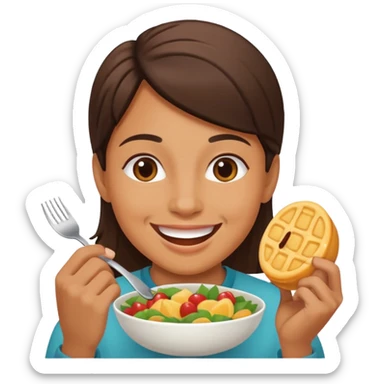 podrias crearme 5 emojis de whattsap para expresar el proceso de conina sticker