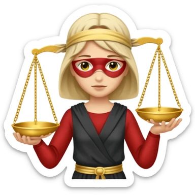 Justice sticker