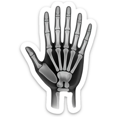 X-Ray sticker