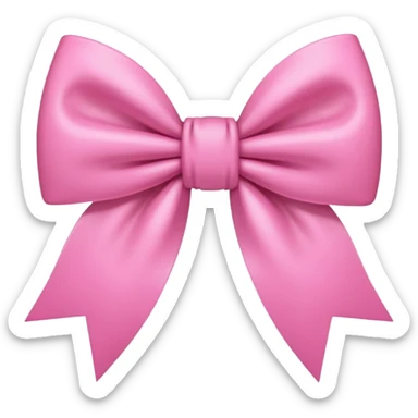pink aesthetic bow no background sticker