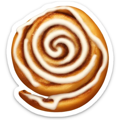 Cinnamon roll sticker