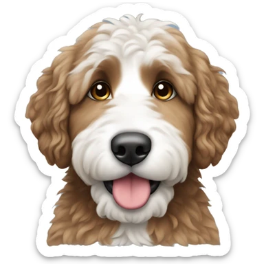 Bernedoodle sticker