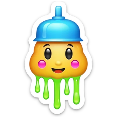 Spray paint  sticker