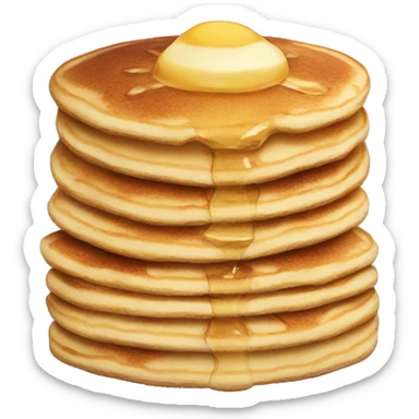 Pancake sticker