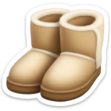 UGG slippers  sticker