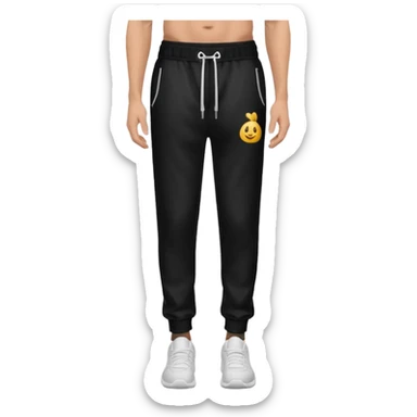 tracksuit bottom sticker