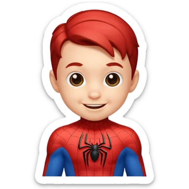 spider mam baby sticker