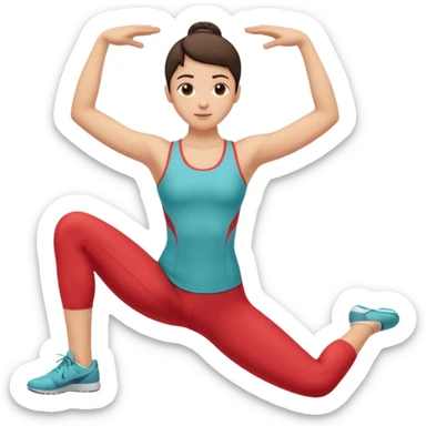 Doing splits sticker