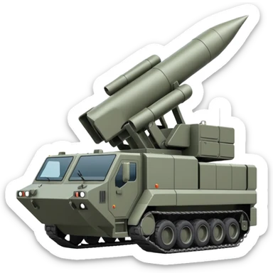 РСЗО GMARS (Global Mobile Artillery Rocket System) HIMARS sticker