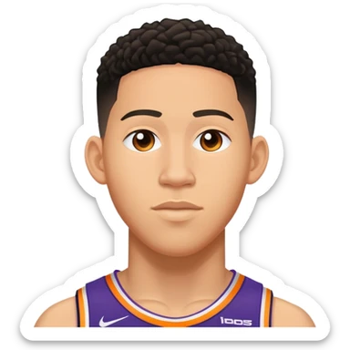 devin booker sticker