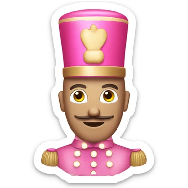nutcracker pink light  sticker