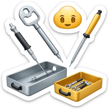 kit de herramientas sticker