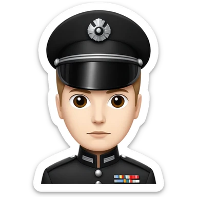 Star Wars Imperial officer in uniform sticker