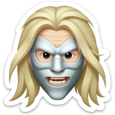 Slipknot guitarist headbanging sticker