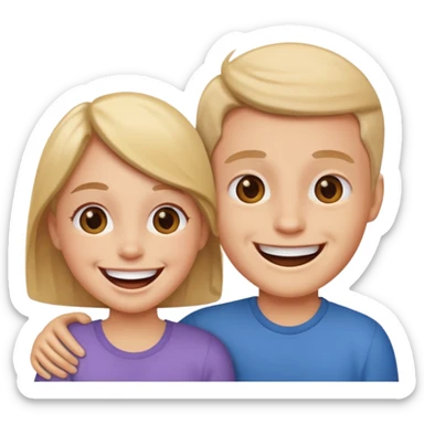 born on the same day sticker