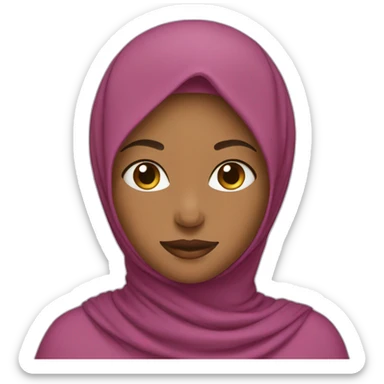MOM MAKE A HIJAB sticker