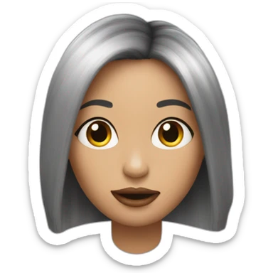 The singer Lulu from UK sticker