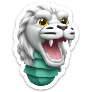 merlion singapore sticker