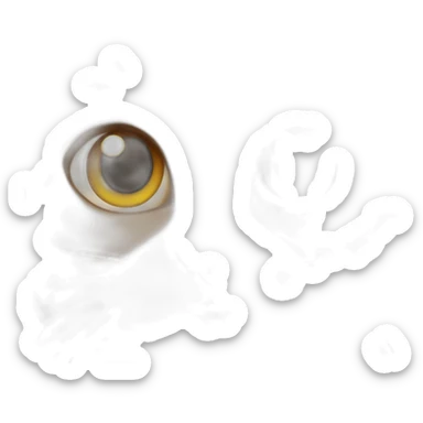 Cat fat brown sticker