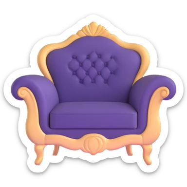 elegant furniture bazaar logo for Мебельный Базар store sticker