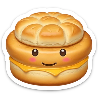 Southern biscuit sticker