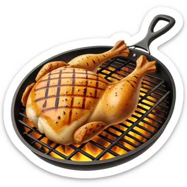 one Grilled Chicken breast sticker