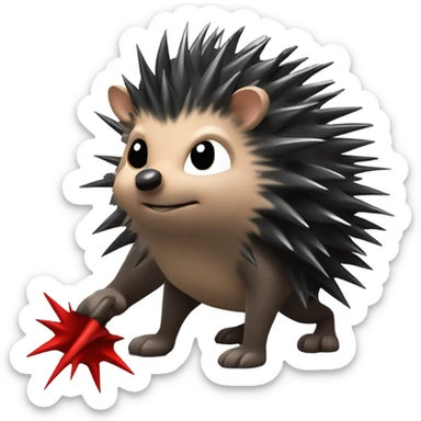 hedgehogemoji Shadow the hedgehog emoji  sticker