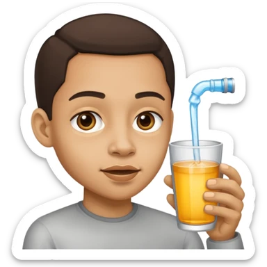 thirsty lightskin sticker