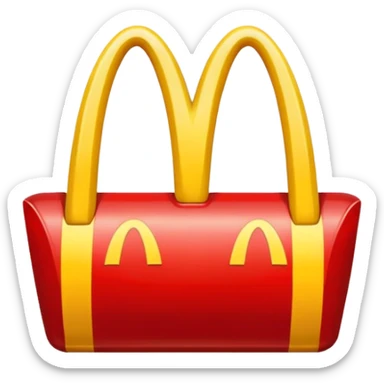 McDonald's sticker