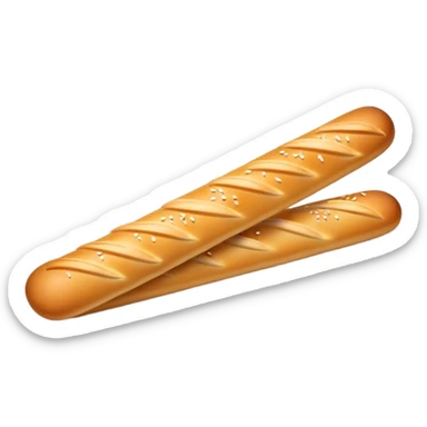 Tasty breadstick appetizer  sticker