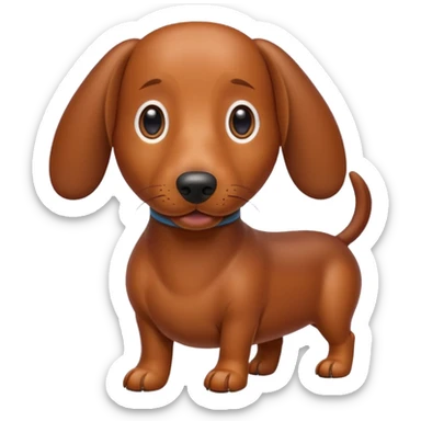 Sausage dog  sticker