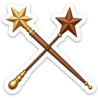 magic wand harry potter sticker