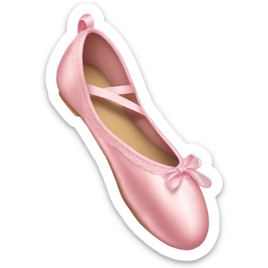 Ballet shoes sticker