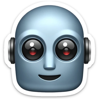 A bot emoji that will be of this color #1e62e2 sticker