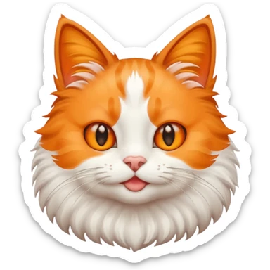 Cat aprove the situation sticker