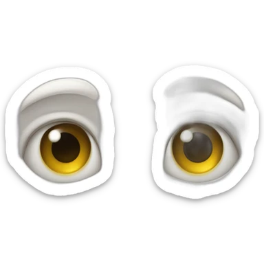 Gêmeos um branco de olhos castanhos e um moreno de olhos negros, 2 anos e 6 meses sticker