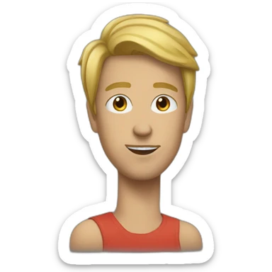 Persona sorprendida  sticker