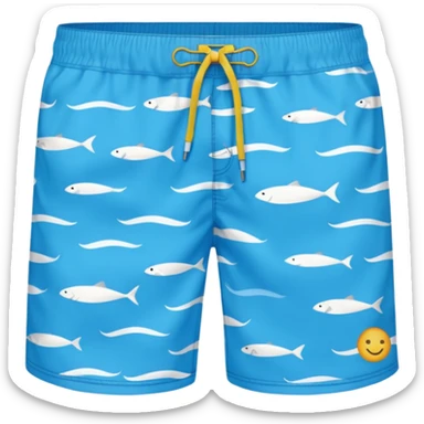 Swim shorts sticker