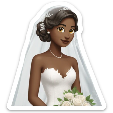 Bride sticker