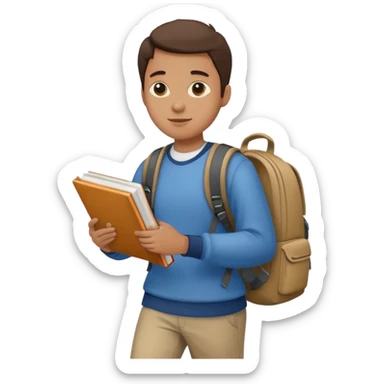 walk at university  sticker