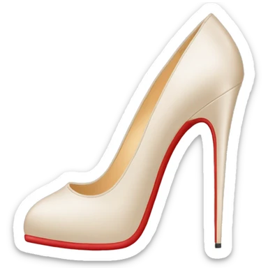 louboutin heels  sticker