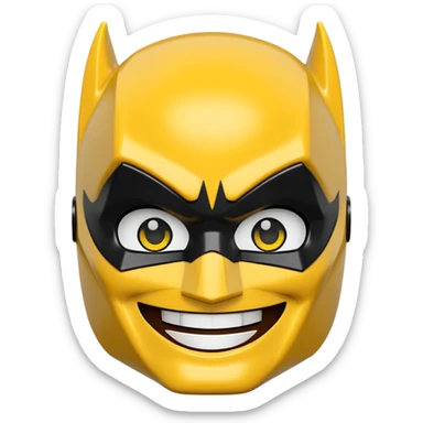 A Lego Batman emoji sticker