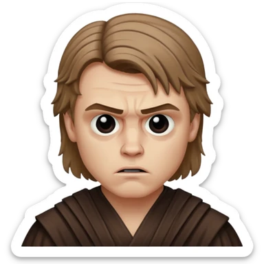anakin skywalker nightmare scene sticker
