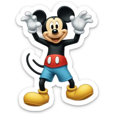 mickey mouse sticker