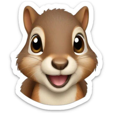 Squirrel  sticker