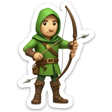 robin hood sticker