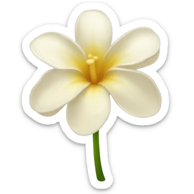 vanilla flower emoji sticker