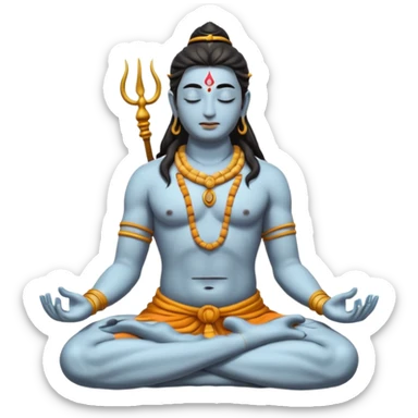 Lord shiv sticker