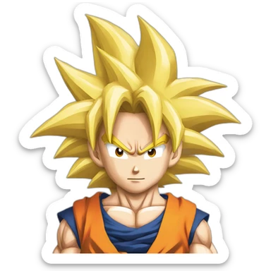 goku ssj5 sticker