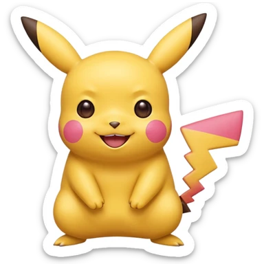 Pikachu ios sticker